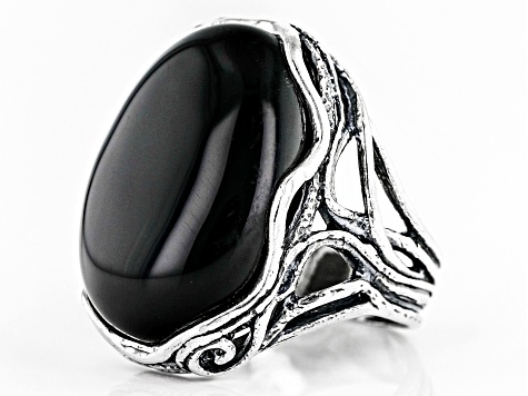 Jtv black deals onyx rings