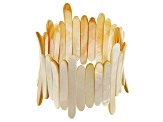 South Sea Mother-of-Pearl Reversible Stretch Bracelet