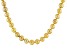 Golden Cultured Freshwater Pearl & Champagne Diamond 18k Yellow Gold Over Silver Necklace 0.06ctw