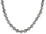 Silver Cultured Freshwater Pearl 36 Inch Endless Strand Necklace