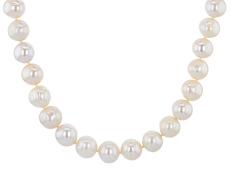 HONORA PEARL TRIPLE STRAND DROP EARRINGS WHITE off round with faceted gemstones 