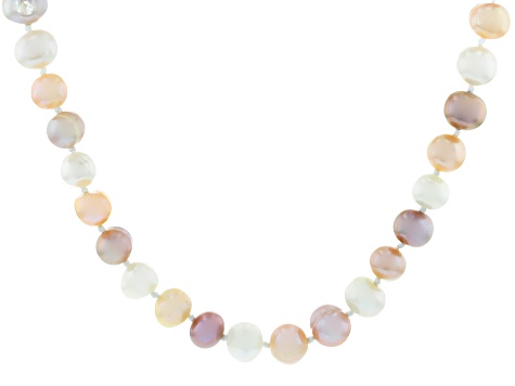 Multi-Color Cultured Freshwater Pearl 70 Inch Endless Strand Necklace