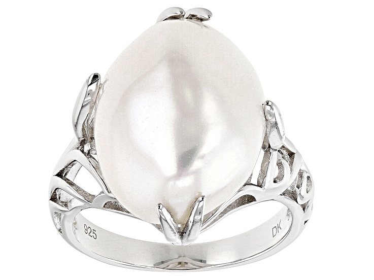 Flat Ring Mother Of Pearl