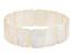 White South Sea & Freshwater Mother-Of-Pearl Stretch Bracelet