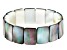 Tahitian & Freshwater Mother-Of-Pearl Stretch Bracelet