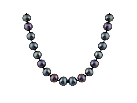 Buy Men's 6mm Black Pearl Necklace Online in India - Etsy