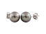 7-7.5mm Silver Cultured Freshwater Pearl Sterling Silver Stud Earrings