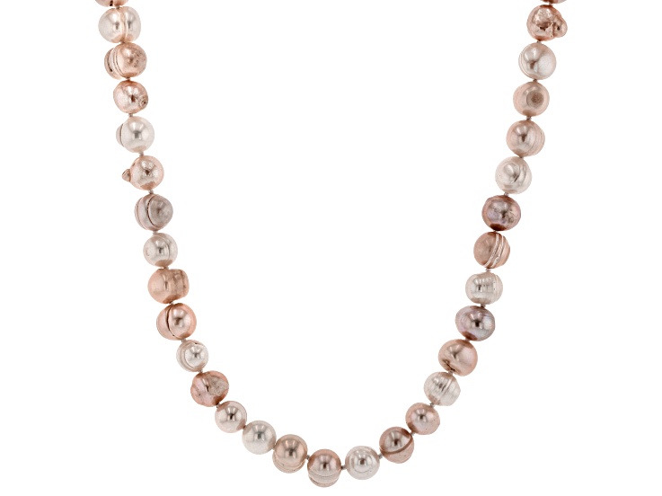 Multi-Color Cultured Freshwater Pearl 34 Inch Endless Strand