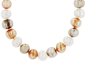 Multi-Color Cultured Freshwater Pearl 34 Inch Endless Strand Necklace