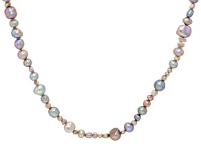 Platinum Cultured Freshwater Pearl 36 Inch Endless Strand