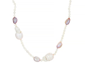 Genusis™ Multi-Color Cultured Freshwater Pearl 36 Inch Strand Necklace