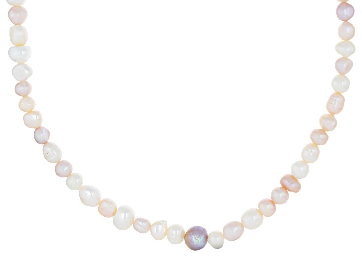 Multi-Color Cultured Freshwater Pearl 36 Inch Endless Strand