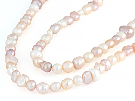 Multi-Color Cultured Freshwater Pearl 36 Inch Endless Strand