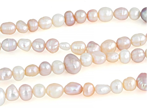 Multi-Color Cultured Freshwater Pearl 36 Inch Endless Strand