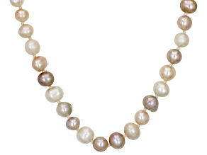 Multi-Color Cultured Freshwater Pearl Endless 100" Strand Necklace