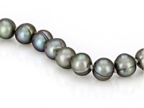 Platinum Cultured Freshwater Pearl 72 Inch Necklace - PW793 | JTV