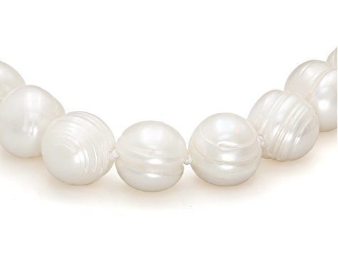White Cultured Freshwater Pearl 62 Inch Necklace - PW949 | JTV