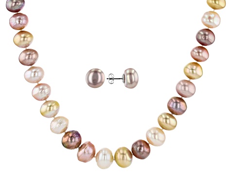 Vintage Japanese Pearl Bead Links 13mm 12 links