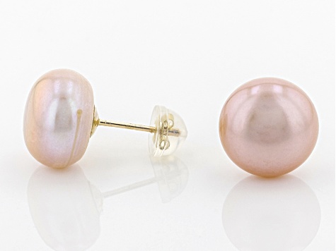 Freshwater Cultured Pearl Earrings 10K Rose Gold