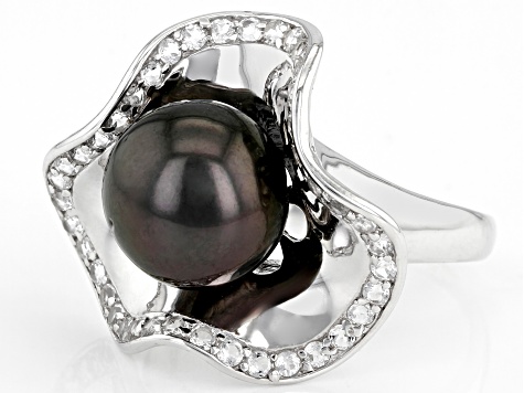 jtv tahitian pearl rings