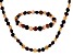 Multi-Color Cultured Freshwater Pearl Necklace, And Bracelet Set 7-8mm