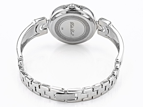 Cultured Freshwater Pearl & South Sea Mother Of Pearl & Cubic Zirconia Rhodium Over Brass Watch