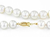 Multi-Color Cultured Japanese Akoya Pearl 14k Yellow Gold 18 Inch Strand Necklace