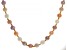 Multi-Color Cultured Freshwater Pearl 14k Yellow Gold 18 Inch Necklace