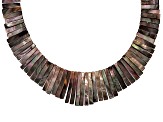 Multi-Color Tahitian Mother-of Pearl Graduated Necklace