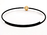 Cultured South Sea and 4-5mm Cultured Japanese Akoya Pearl Rhodium Over Sterling Necklace