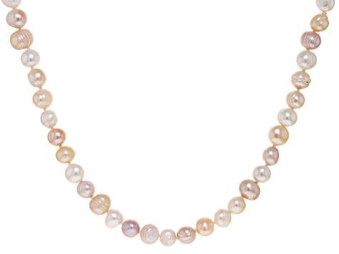 Multi-Color Cultured Freshwater Pearl Endless Strand 64