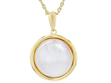White Cubic Zirconia Rhodium Over Sterling Silver Cross Pendant With Chain 1.96ctw