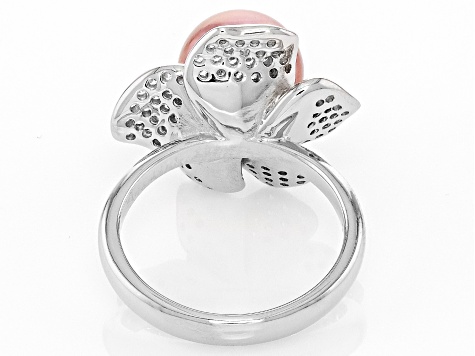 Genusis™ Pink Cultured Freshwater Pearl and Bella Luce