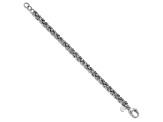 Sterling Silver 6mm Byzantine Bracelet