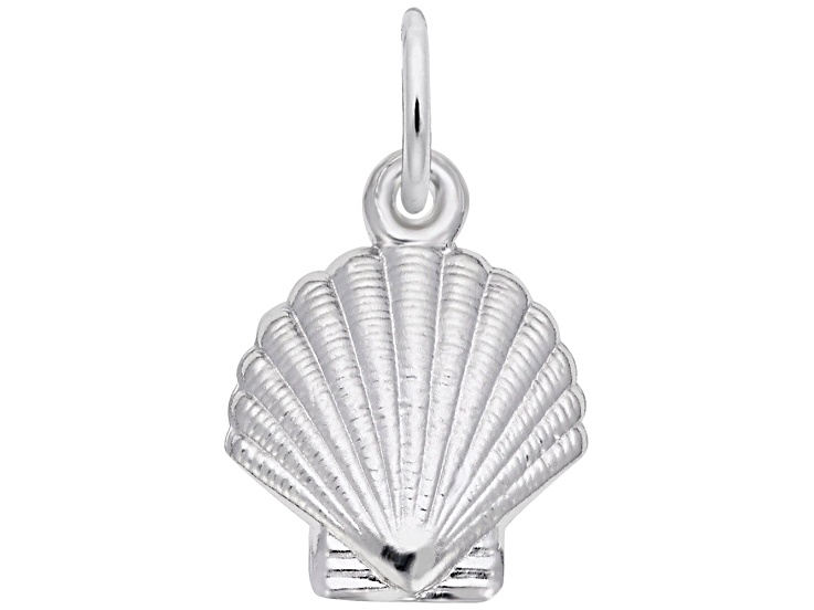 Silver Shell Charm