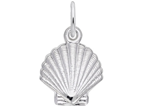 Silver Shell Charm