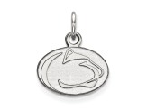 Rhodium Over Sterling Silver LogoArt Penn State University Extra Small Pendant