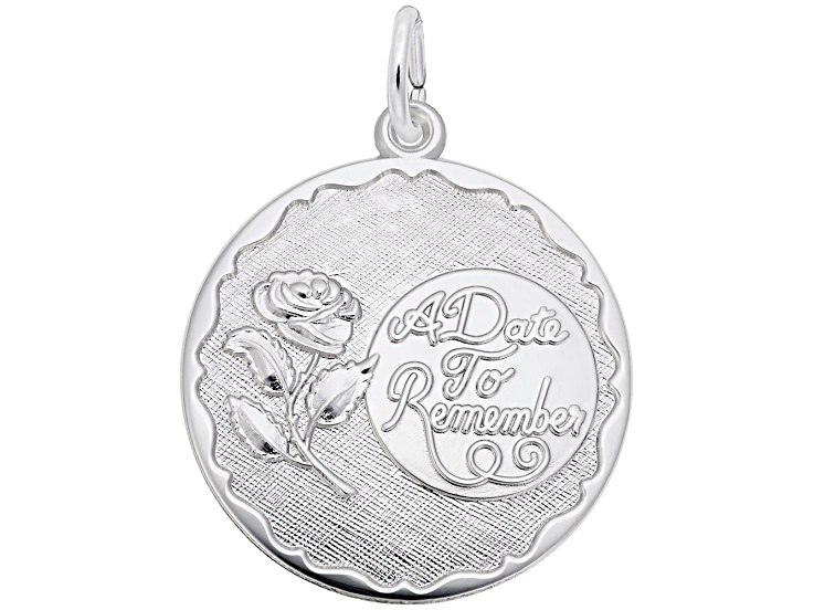 Silver A Date To Remember Charm