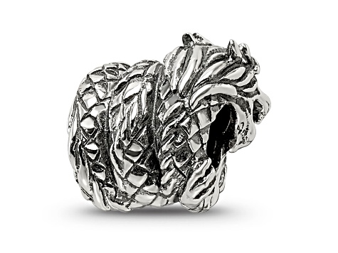 Sterling Silver Reflections Dragon Bead