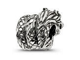 Sterling Silver Reflections Dragon Bead