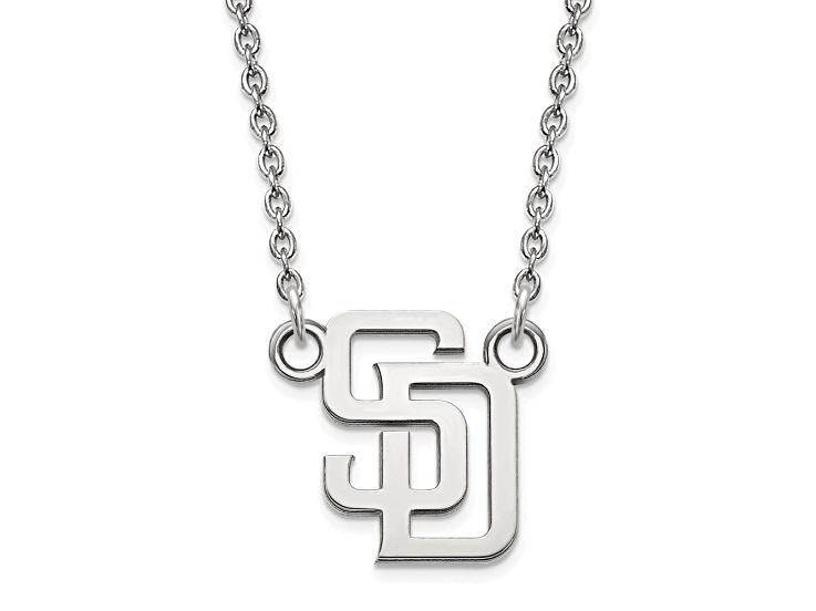 San Diego Padres Pendant, 18K - The GLD Shop