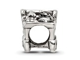 Sterling Silver Shopping Cart Bead