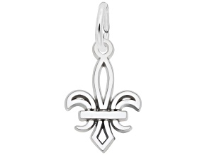 Silver Fleur De Lis Charm