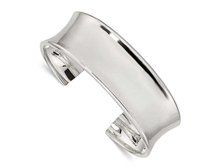 Sterling Silver 20mm Cuff Bracelet