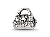 Sterling Silver Handbag Bead
