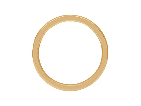 6mm Low Dome Textured Band in Two-Tone 18k Yellow Gold over