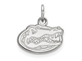 Rhodium Over Sterling Silver LogoArt University of Florida Extra Small Pendant