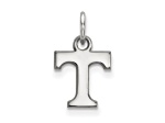 Rhodium Over Sterling Silver LogoArt University of Tennessee Extra Small Pendant
