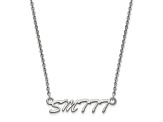 Rhodium Over Sterling Silver LogoArt University of Southern Mississippi Pendant Necklace
