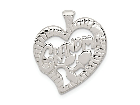 Sterling Silver Grandma Charm